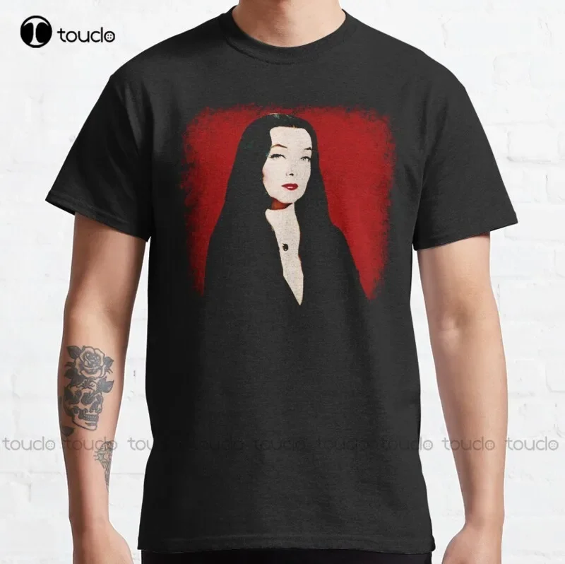 Morticia Addams футболка хлопок Touclo