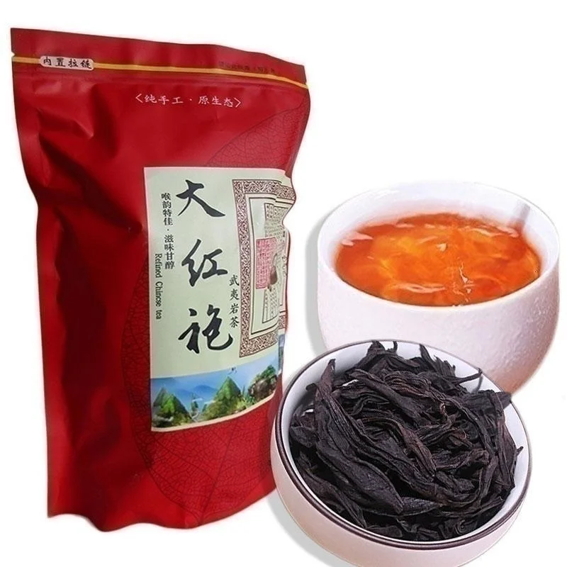 

China Green Organic Big Red Robe oolong Tea A 250g/bag Chinese Ecology Black Tea Dahongpao tea Da Hong Pao tea WuYi Rock teapot