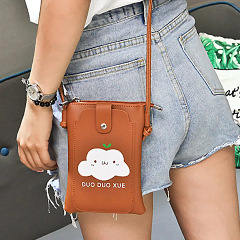 

Fashion Ladies Small Crossbody Messenger Bags Women Shoulder Bag Wallet Mini PU Leather Card Holder Female Purse