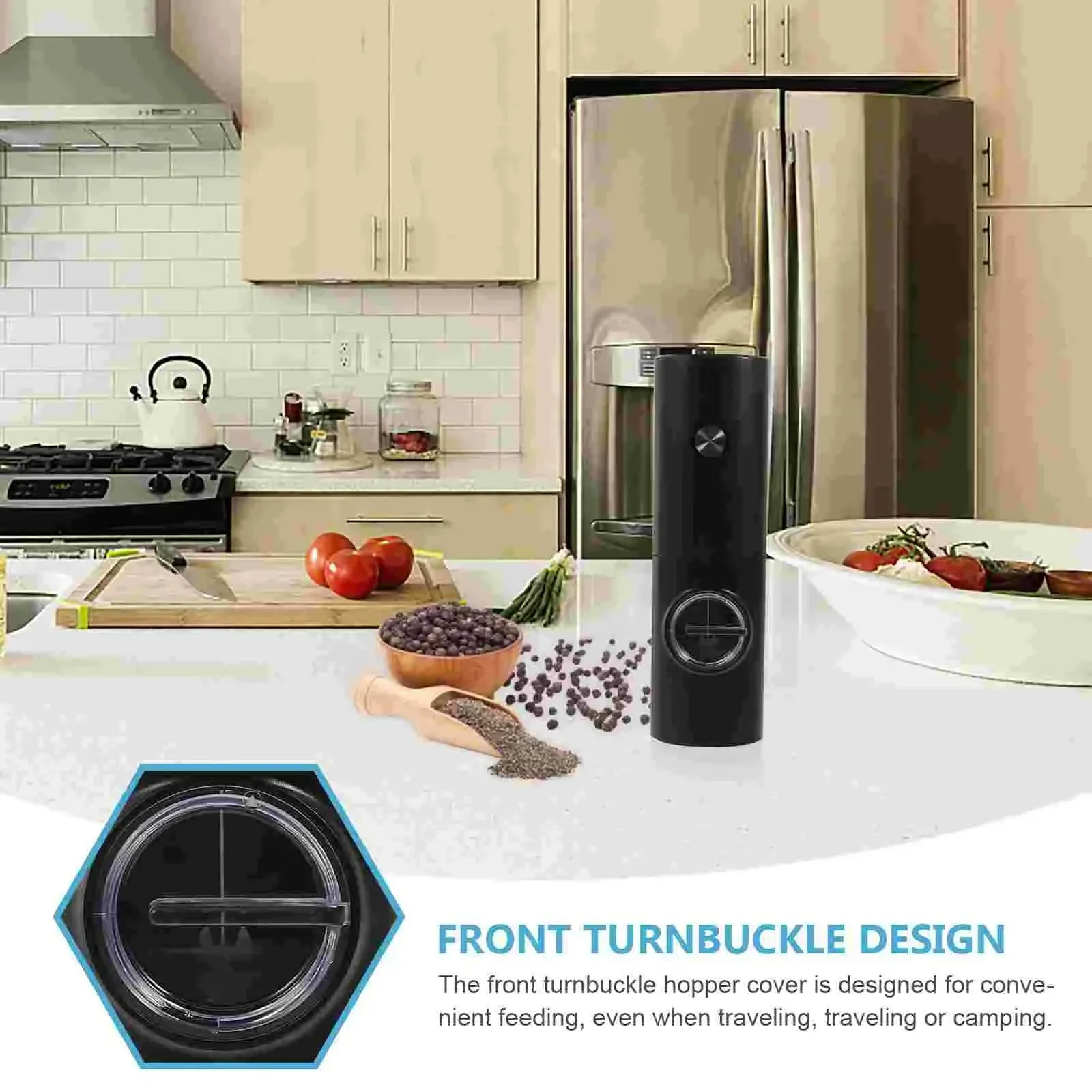 Блендер для соли автоматическая мельница шейкер ротор фасоли многоразовый