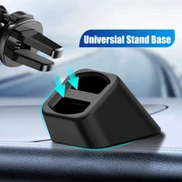 universal wireless car charger stand base dashboard mount car mobile phone holder bracket air outlet clip stand base accessories