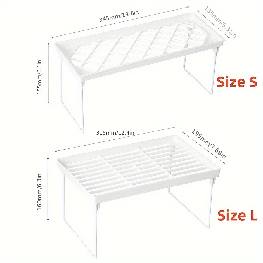 

Складная полка для кухни из полипропилена