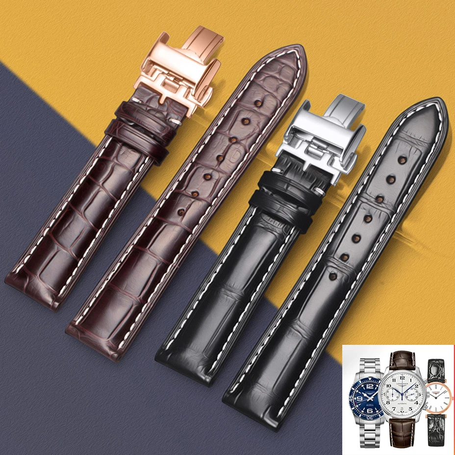 

Ремешок из телячьей кожи с пряжкой из нержавеющей стали