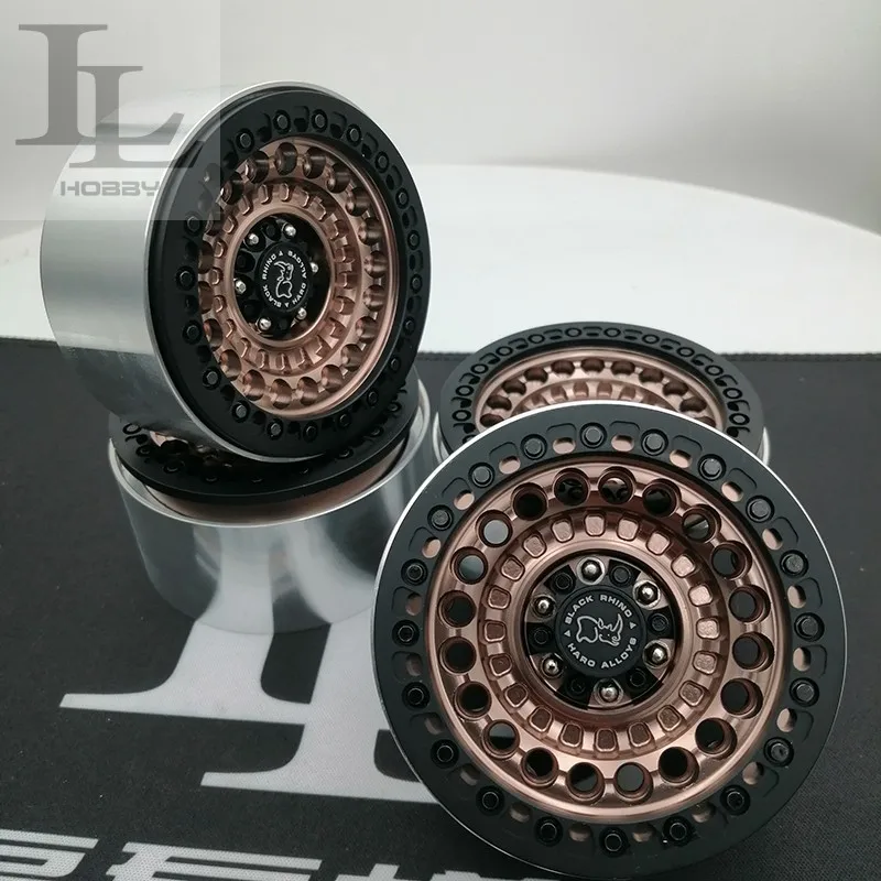 Металлическая Ступица колеса 2 дюйма для радиоуправляемых автомобилей 4 шт.