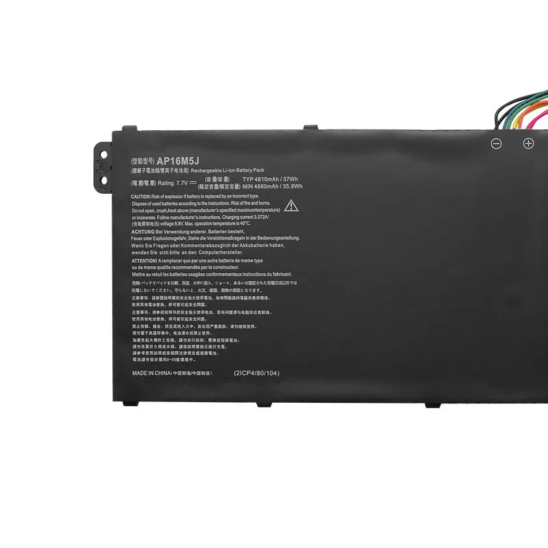 Новый аккумулятор для ноутбука AP16M5J Acer Aspire A315-21 A315-51 A515-51 A315 1 A114-31 3 KT.00205.004 - купить