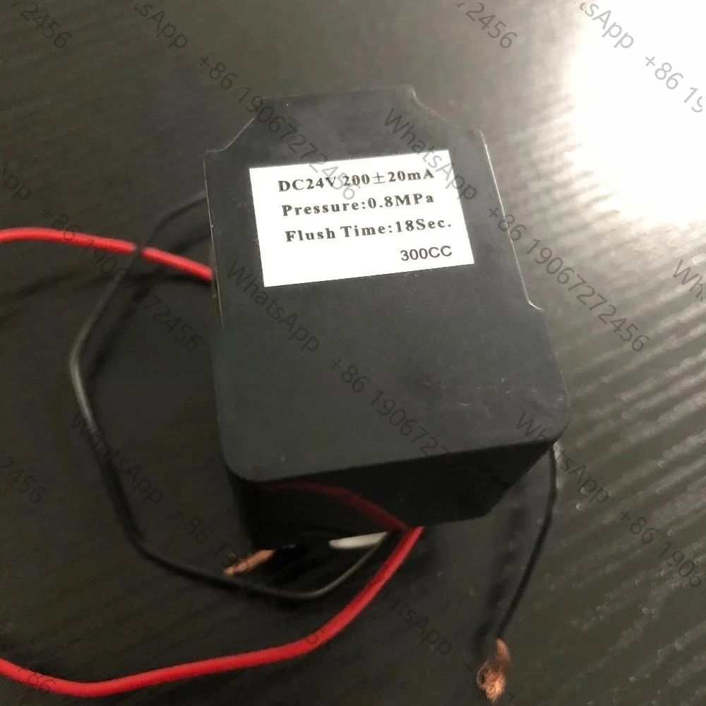 Фото 1 шт. клапан обратного осмоса DC24V для трубки 1/4 дюйма, с задержкой 18 секунд и ограничителем RO: автоматическая промывка 300CC №3