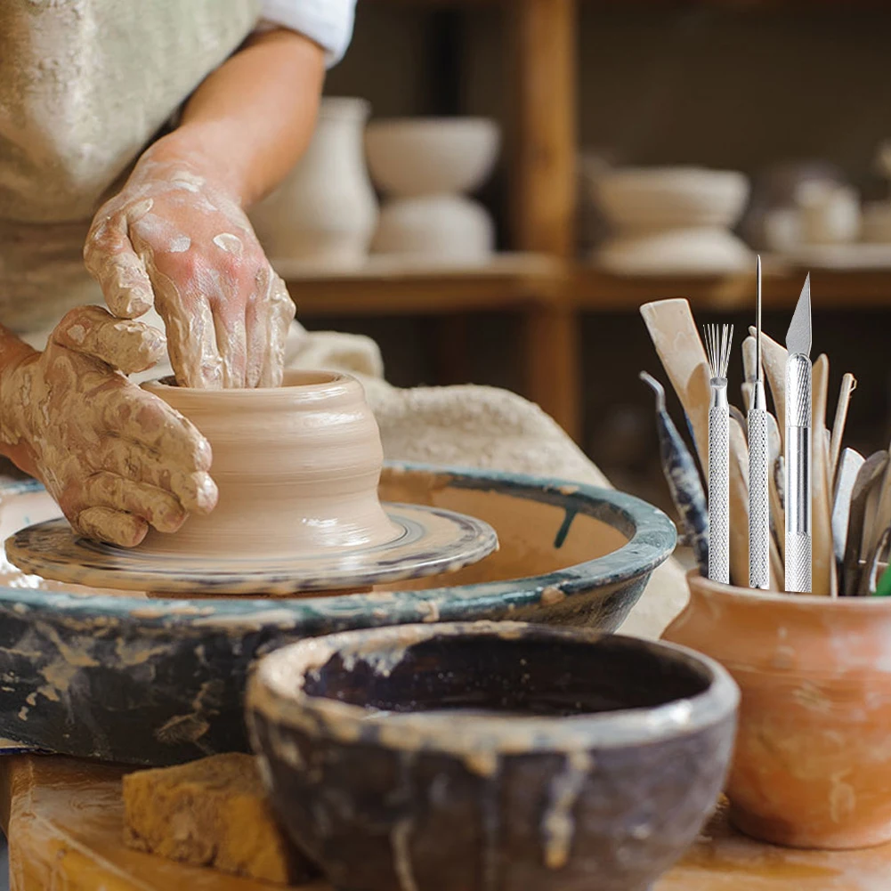 3 шт./набор инструменты для работы с глиной и керамикой |