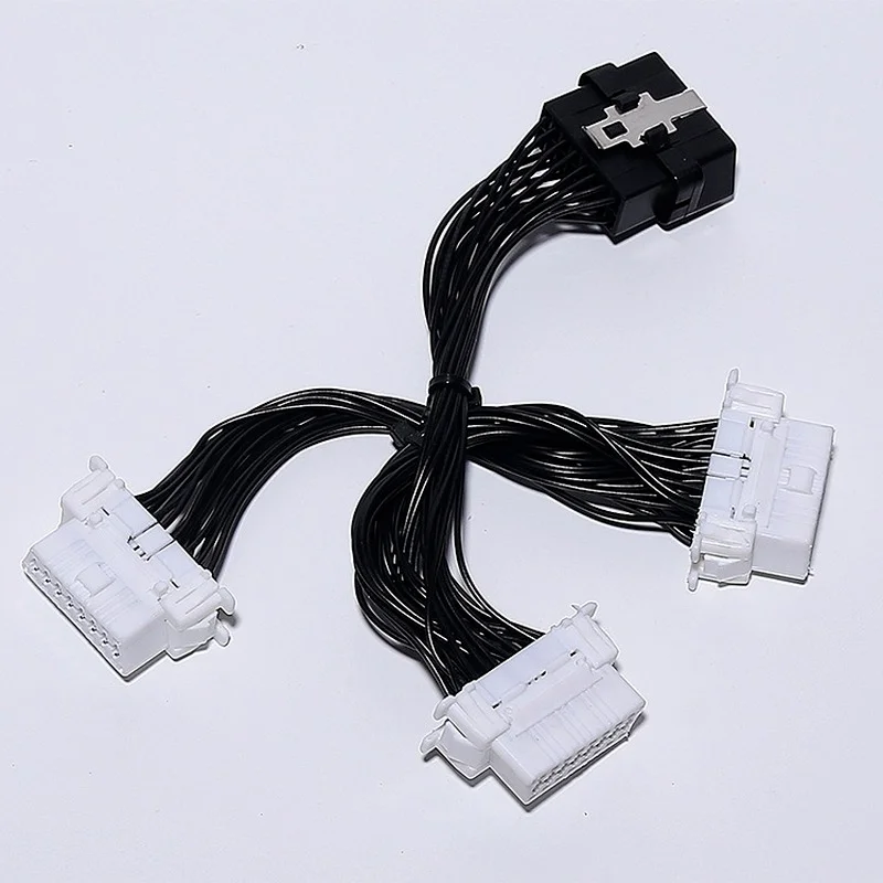 

For Toyota OBD2 Harness / Interface Expansion 1 3 Conversion Line Is Suitable for Using Multiple OBD Devices