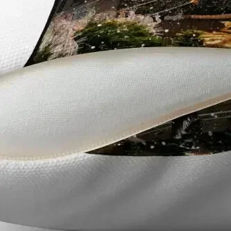 Чехол для подушки Rockefeller Center аниме стиль