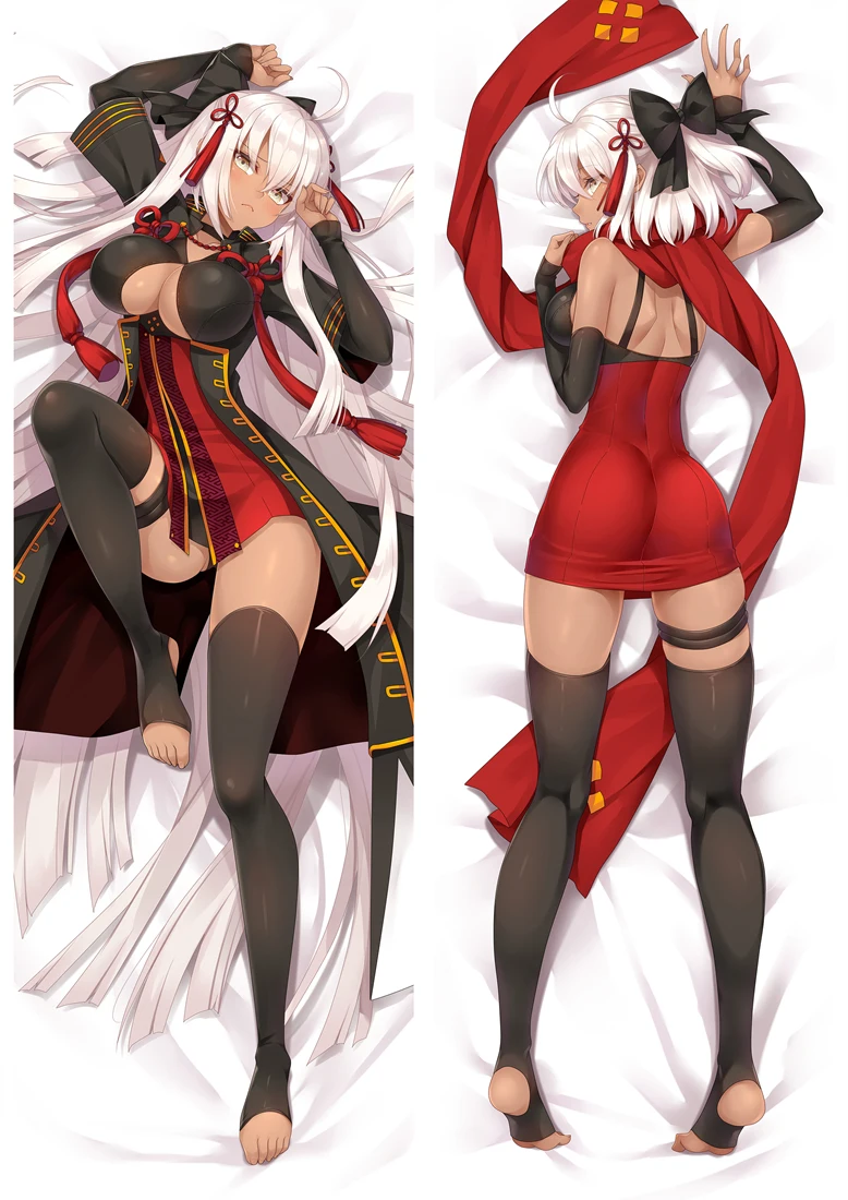 

Anime Game Genshin Impact Albedo Cosplay Dakimakura Body Hugging Cushion Cover Bedding Decorate Pillowcase