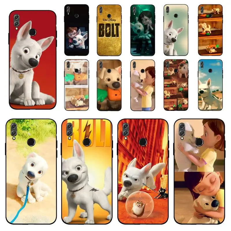 

Disney Bolt Dog Phone Case for Huawei Honor 10 i 8X C 5A 20 9 10 30 lite pro Voew 10 20 V30