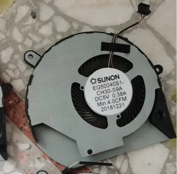 Оригинальный Новый кулер для охлаждения процессора ноутбука Dell Latitude 5500 precision 3540 EG50040S1-CH30-S9A 0G8RWX G8RWX 1GM4N