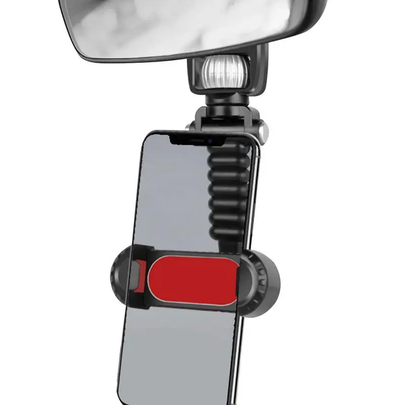 

Universal Clip Rotatable And Retractable Car Phone Holder Rearview Mirror Phone Bracket GPS Mobile Phone Support