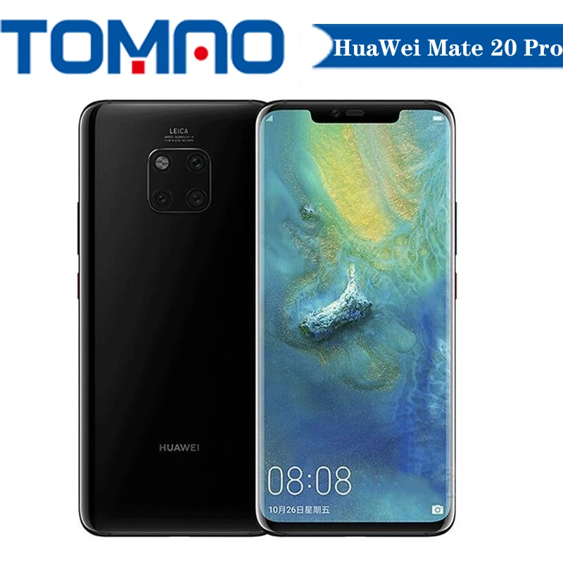 Новый смартфон Huawei Mate 20 Pro с глобальной прошивкой экран 6 39 дюйма ГБ 8 ОЗУ 128 256 Гб