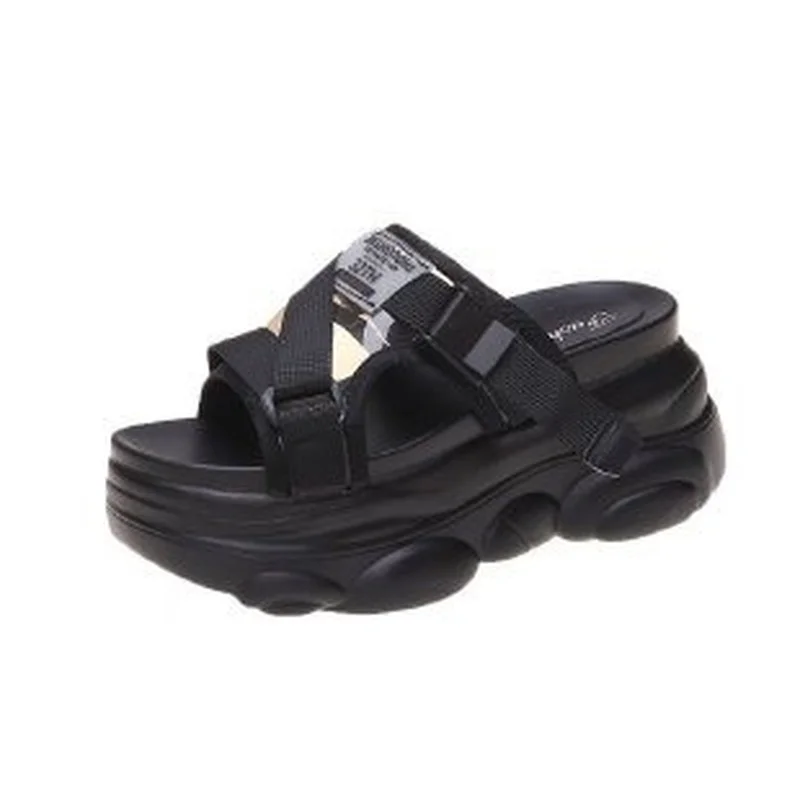 2022 г. новые модные летние женские сандалии-шлепанцы с пряжкой женская обувь на