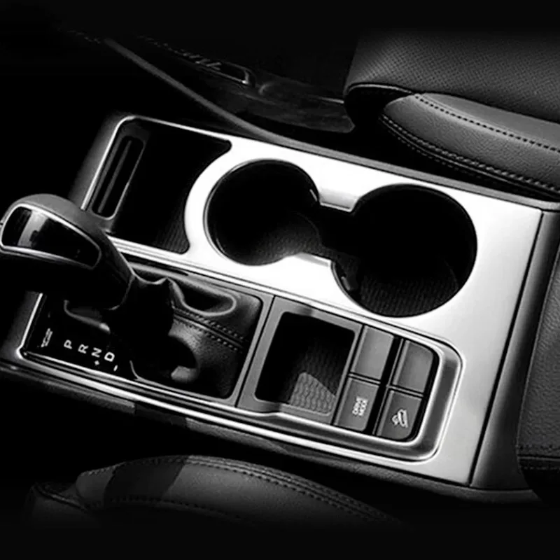 

Для Hyundai Tucson 2015-2018 Автомобильная консоль коробка передач Панель переключения передач рамка держатель стакана воды декоративная отделка интерьерный аксессуар LHD