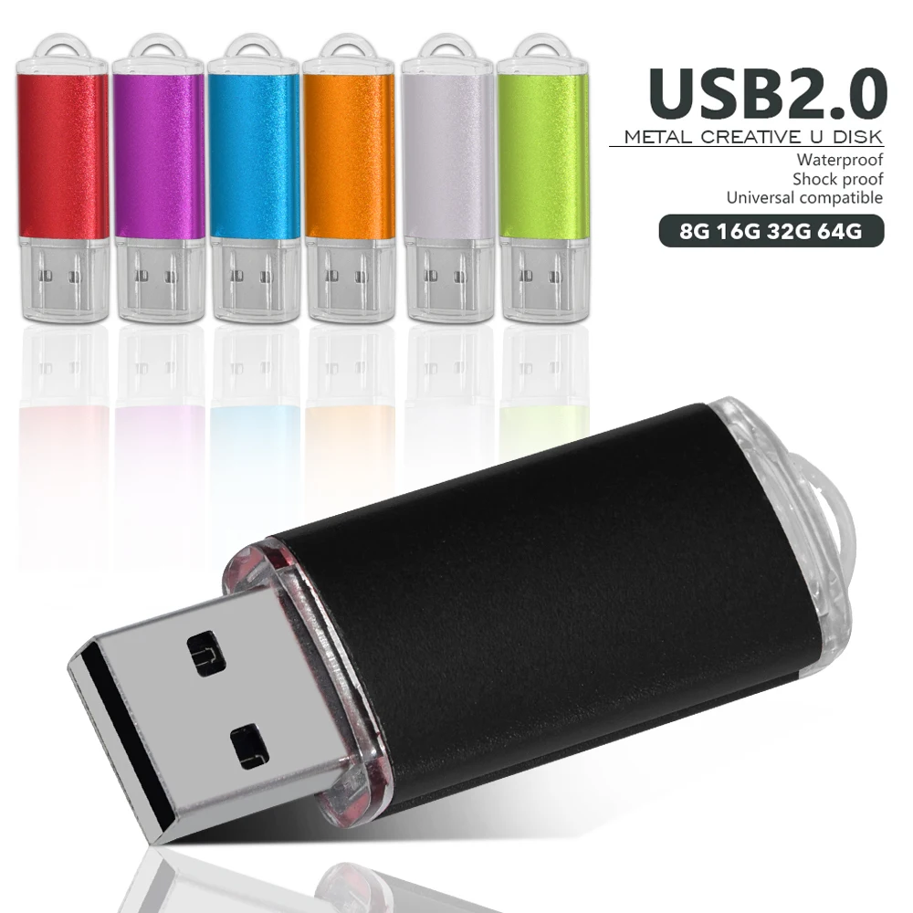 Hight quality USB flash drive pen drive 4GB 8GB 16GB 32GB waterproof usb pendrive 64gb Memory Stick Real Capacity u disk cle usb