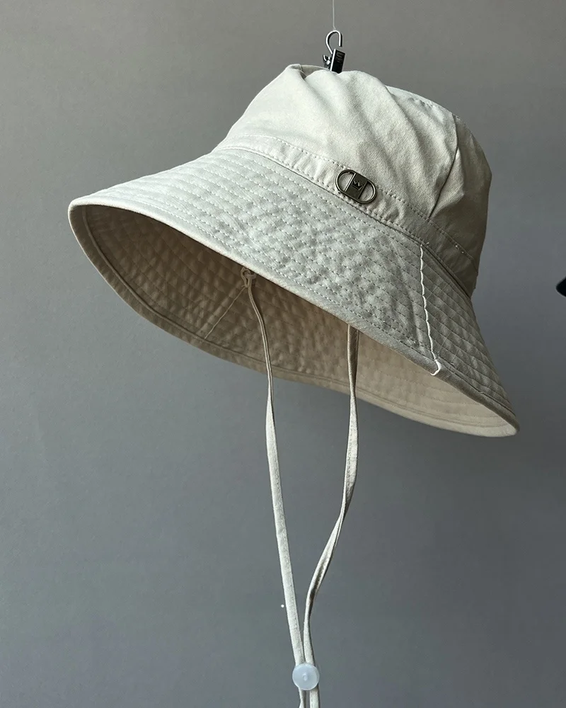 Пятицветная солнцезащитная рыбацкая шляпа с большим обхватом головы для