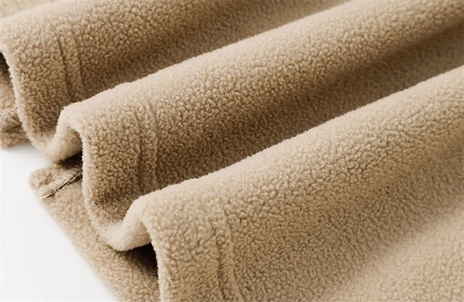 Мужская Флисовая куртка с воротником-стойкой удобная и универсальная свободная