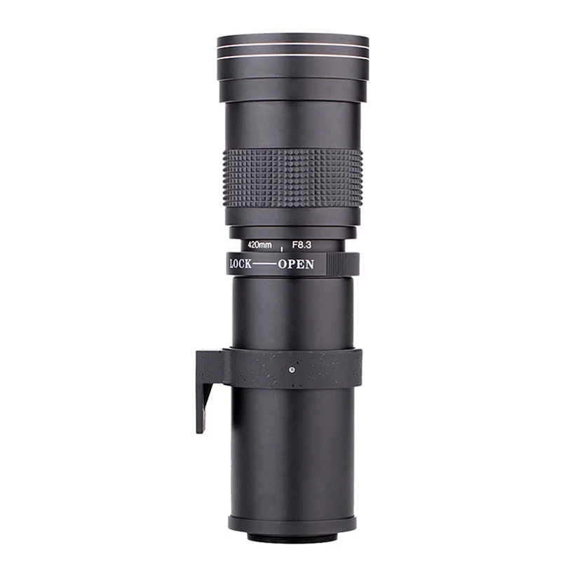 

420-800Mm F/8.3-16 SLR Camera Lens For Canon Camera Full Frame Telephoto Zoom Lens Optical Photography Lens