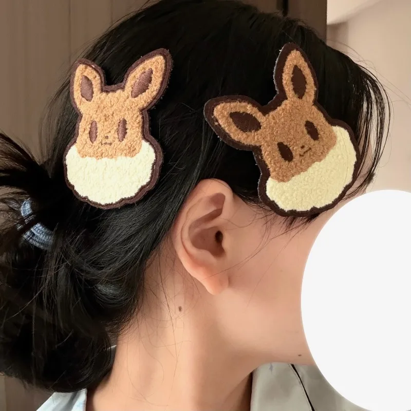 Фото Наклейки для волос Pokemon Broken Hair Stickers Ditto с аниме-принтом, милые украшения для волос, заколки, средство для укладки непослушных волос, подарки №1