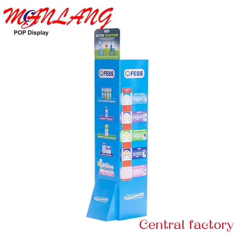 Выставочная картонная стойка в европейском стиле от китайского производителя