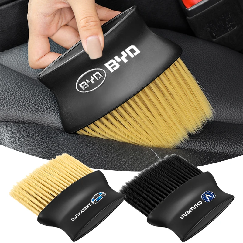 Щетка для чистки автомобильного воздуховода, щетка для очистки приборной панели от пыли для Great Wall Poer M4 Voleex C30 Pao Wingle 5 Haval H2 H3 H4, аксессуары