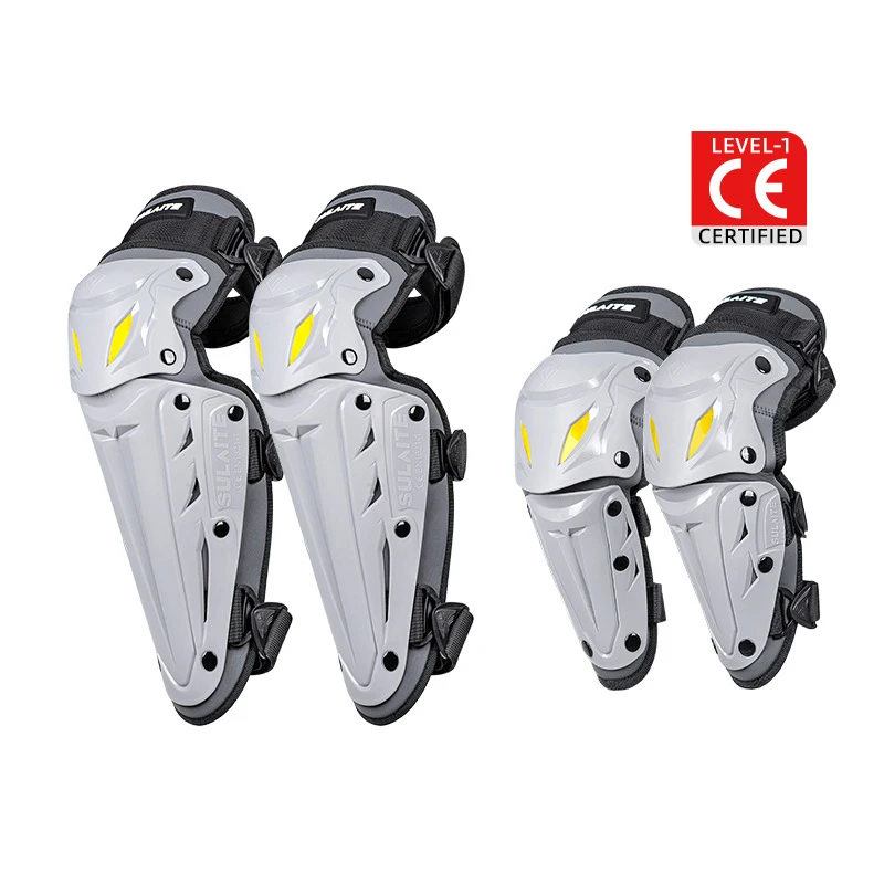 

SULAITE Motorcycle Knee Pads Protective Motorbike Protection Riding Elbow Guard Motorcycle Hand Protector Work Knee Pads For Men