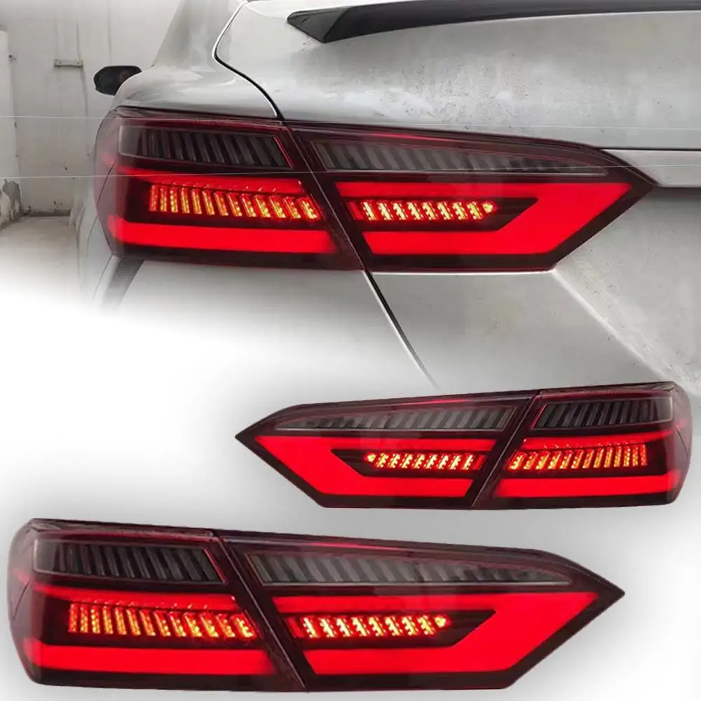 

Автомобильный задний фонарь для Toyota Camry 2018-2021 Camry V60, светодиодные противотуманные фары Drl Hella, тюнинг, Аксессуары для автомобилей, задние фонари