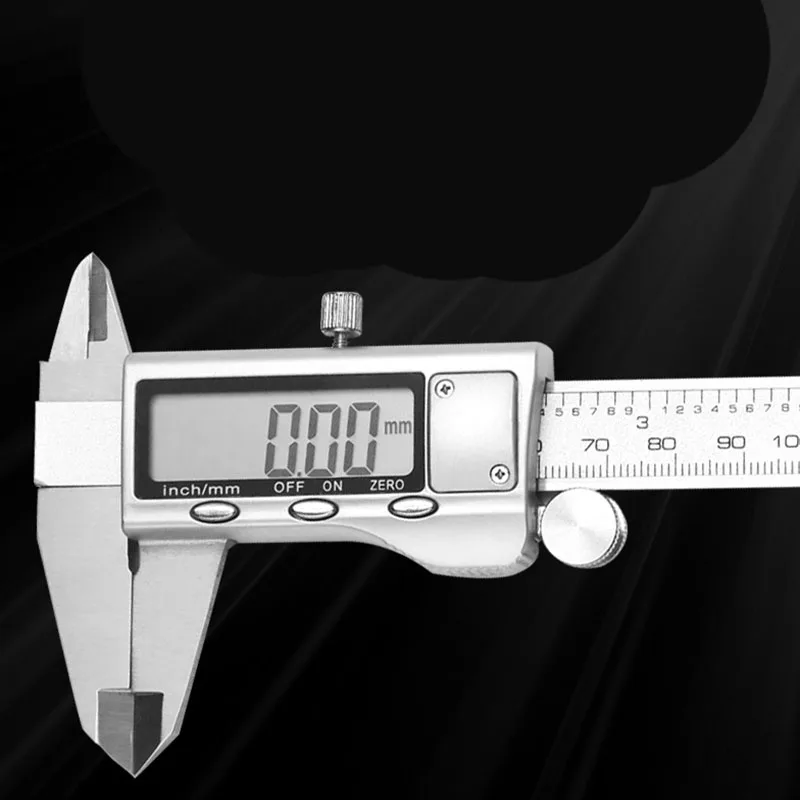 

Цифровой цифровой штангенциркуль, промышленный большой штангенциркуль, электронный 0-200 мм, штангенциркуль из цинкового сплава