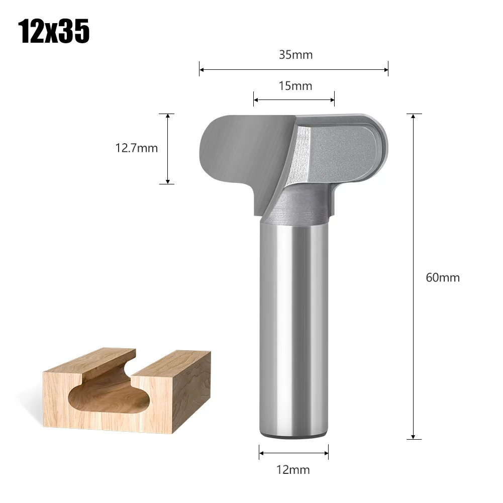 

Fresas para router madera 1/2′′ 12mmShank Hidden Pull Router Bit Деревообработка fresas para tupia de madeira