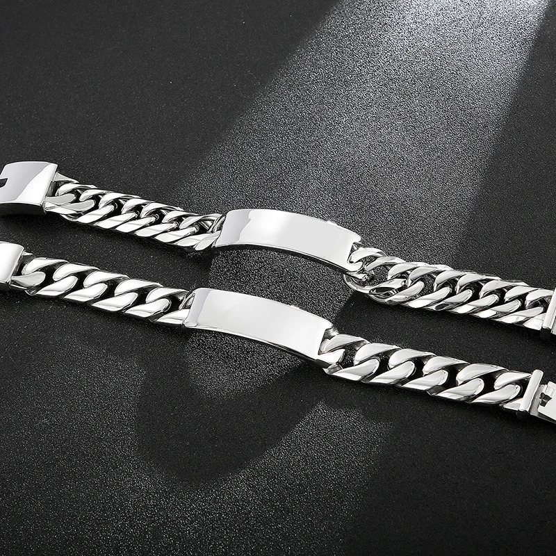 Высококачественный плетёный браслет из нержавеющей стали 316L для мужчин