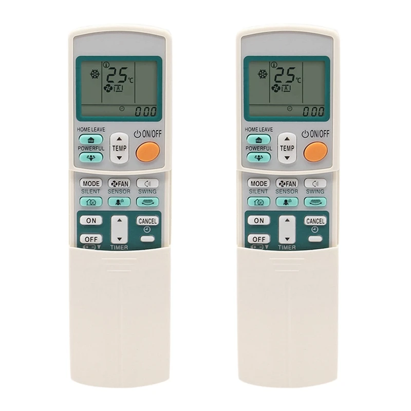 

2X Air Conditioner Remote Control For Daikin Home ARC433A11 ARC433B47 ARC433A6 ARC433A83 ARC433B71 Remote Control