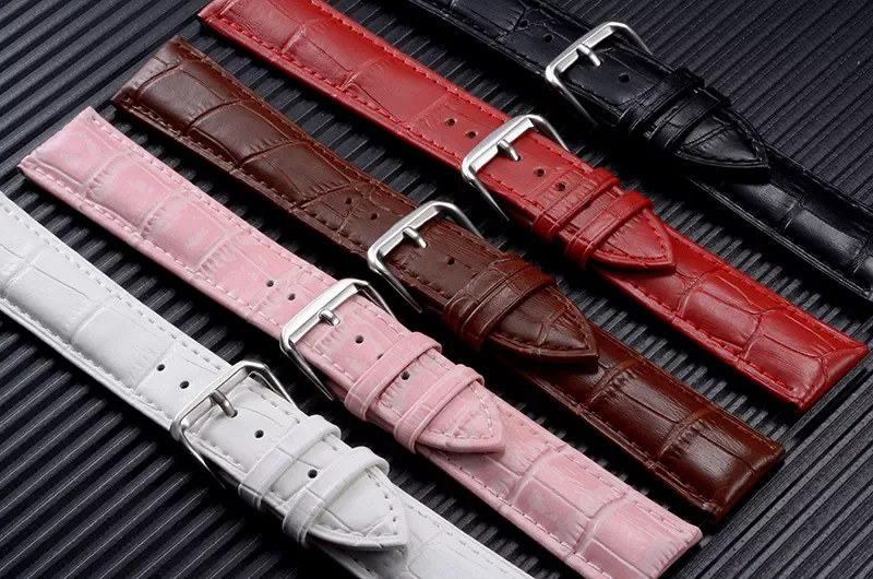 

Bracelet Belt Black Watchbands Genuine Leather T58 Strap Watch Band 18mm 20mm 22mm Watch Accessories Wristband