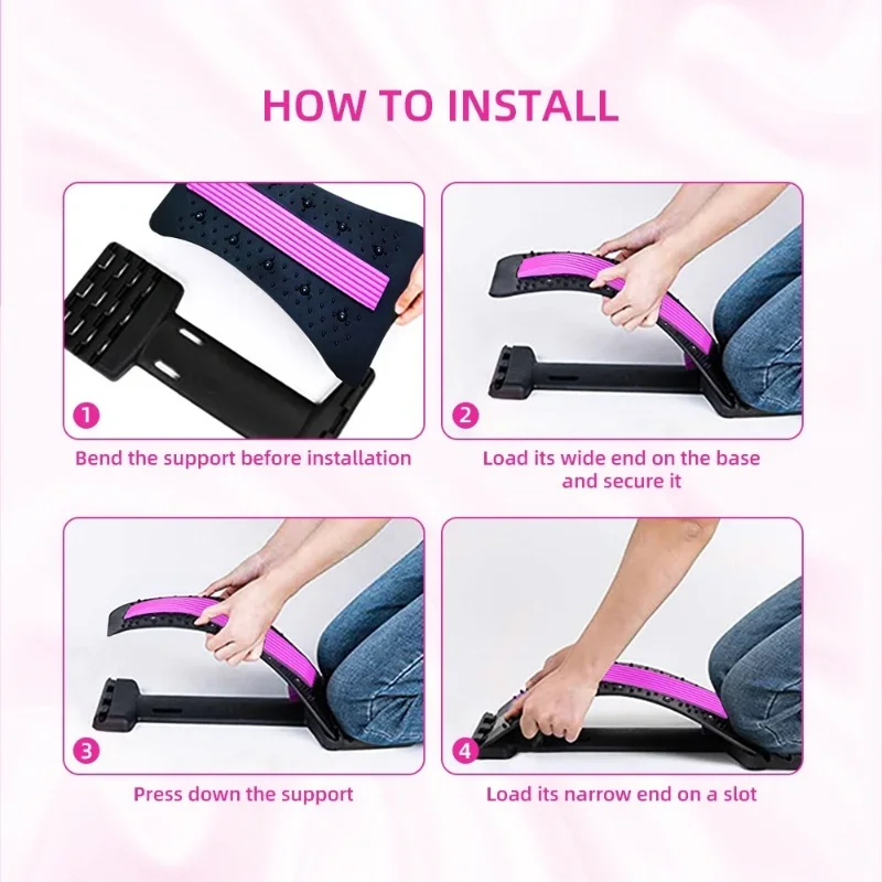 Магнитный массаж спины расслабление мышц носилки лечение облегчения боли в