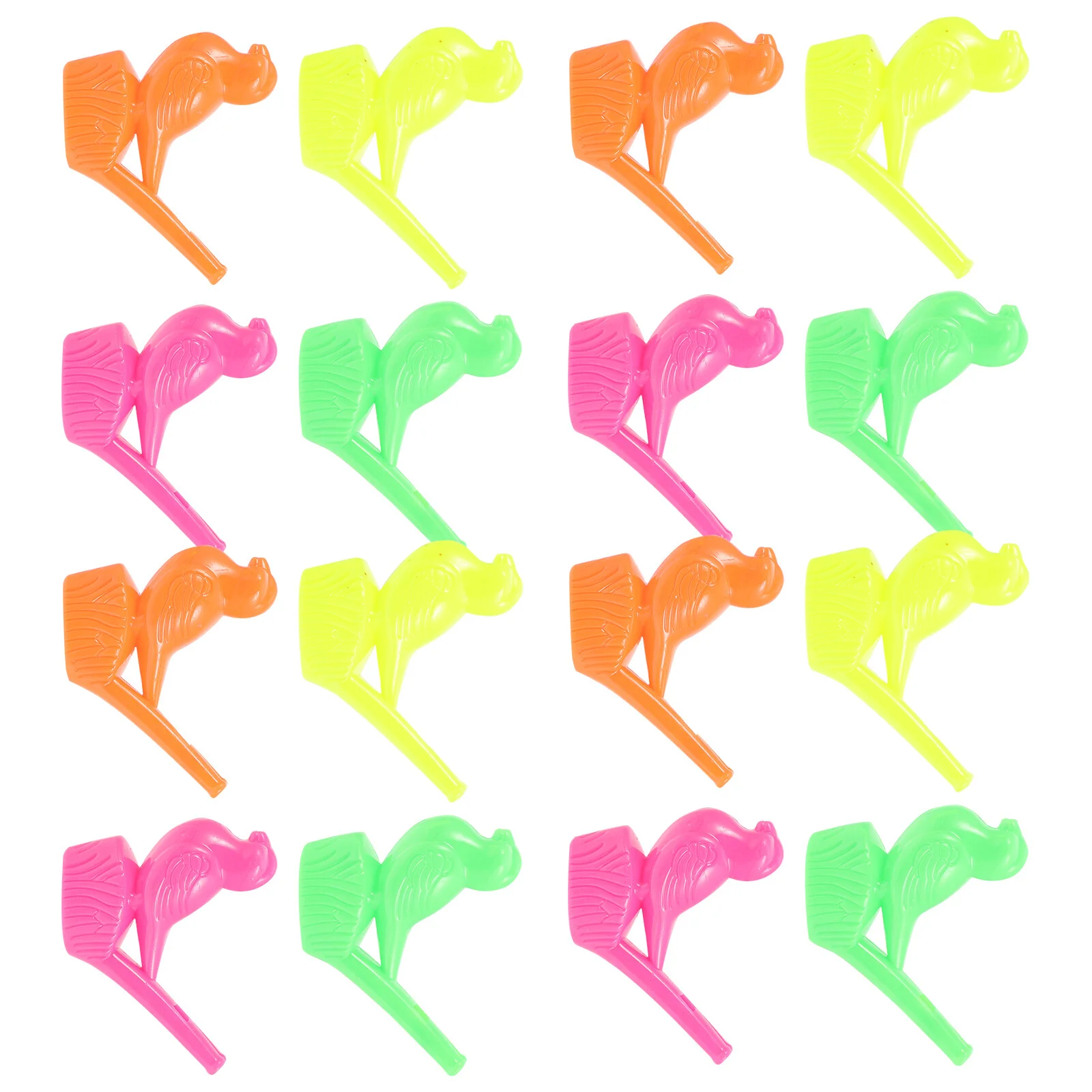 

16 Pcs Toys Babies Statue Whistling Playthings Whistle Kids Creative Gift Plastic Child