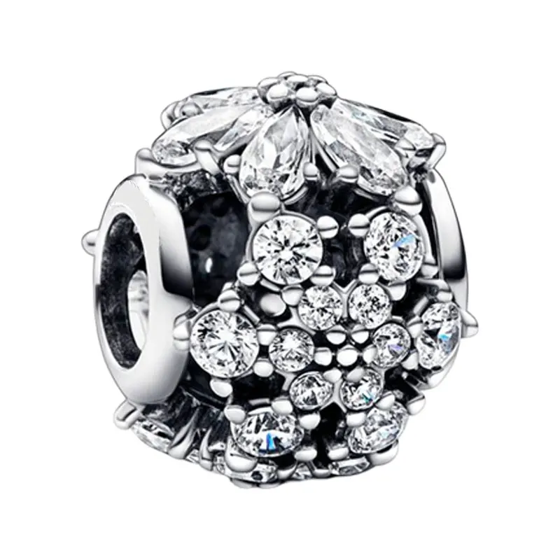 

Женские браслеты из серебра 925 пробы, с лепестками и листьями