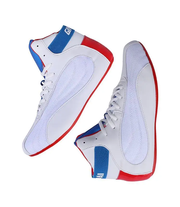 New Men's Boxing and Wrestling Fighter Shoes Men's Fitness Comfort Matching Training Boxing and Wrestling Boots Wrestling Shoes