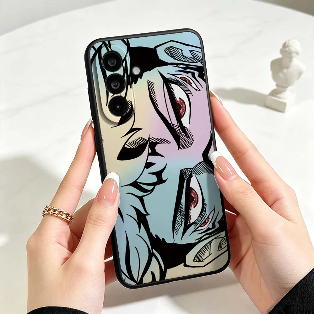 Фото Подарок с изображением Сукуны Рёмена из «Дзюдзюцу» для Samsung Galaxy A07 A14 A15 A26 A35 A36 A55 A56 A52 A34 A72 A17 A71 Мягкий чехол для телефона №3