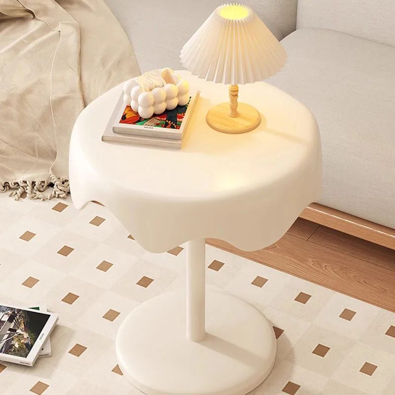 Готический узкий ночной столик для девочек золотые акриловые ножки стеклянный