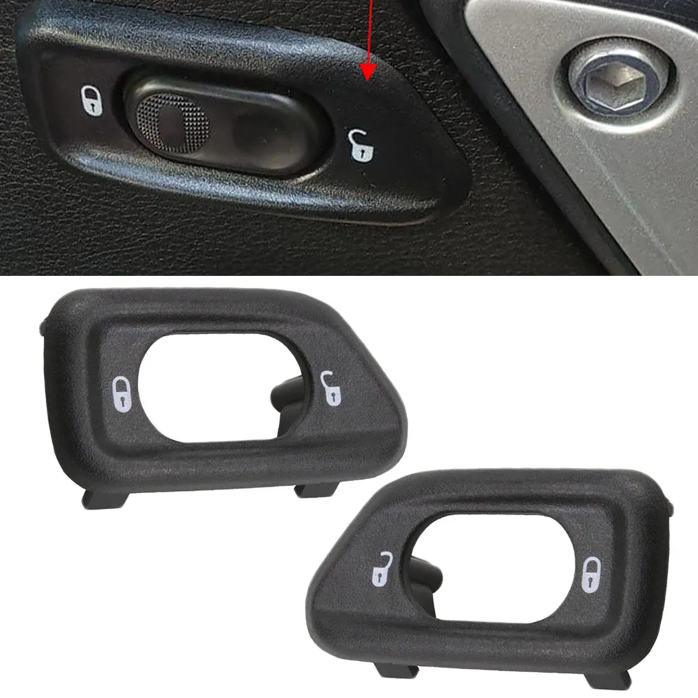 Пара лицевых переключателей замка передней двери для Jeep Wrangler JK 2011-18 68185910 Запасные
