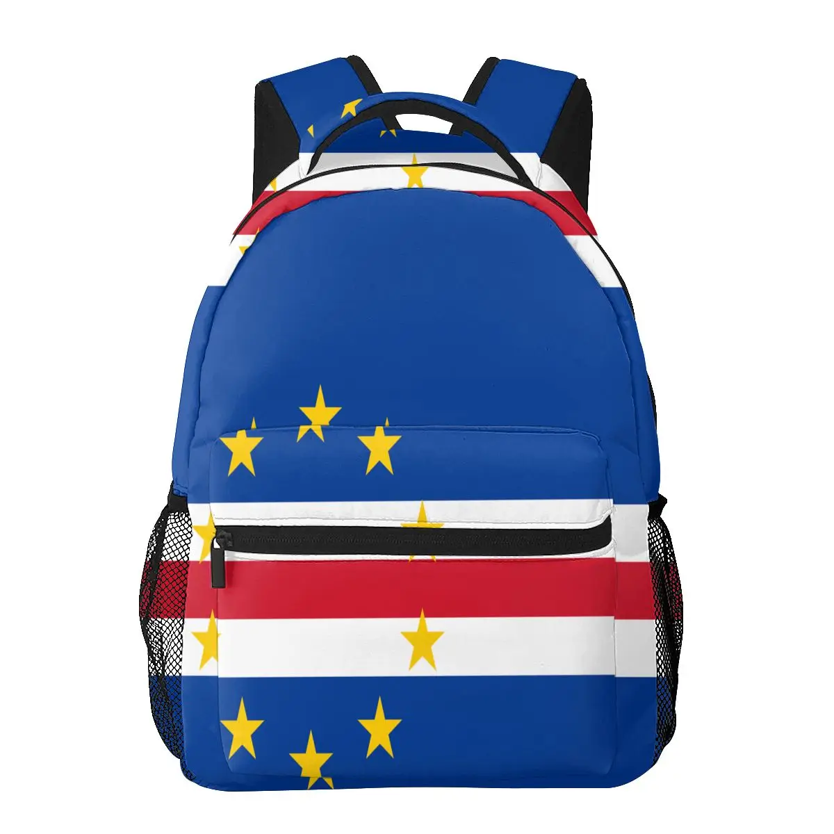 

Men Woman Backpack Cape Verde Flag Schoolbag for Female Male 2022 Fashion Bag Student Bookpack
