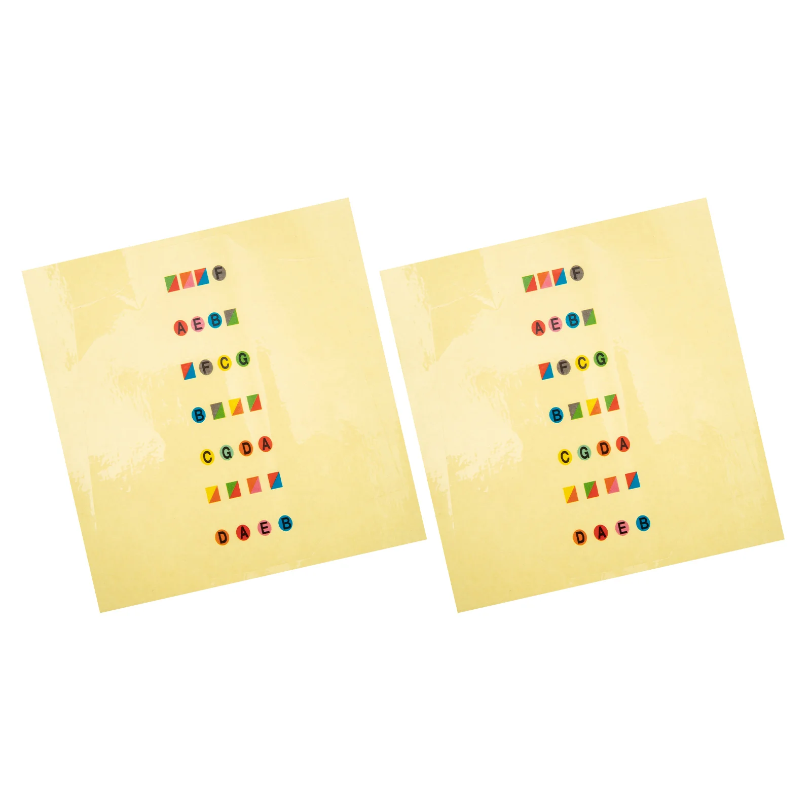 

2Pcs Violin Fretboard Stickers Finger Position Stickers for Violin Fretboard Stickers Accessories