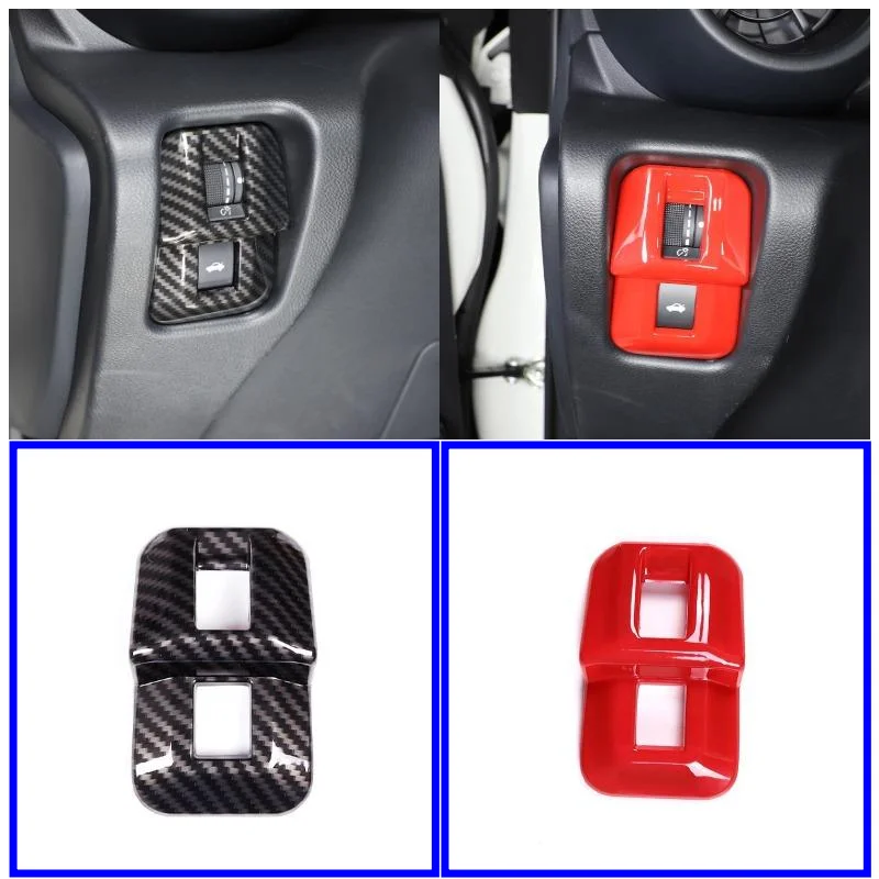 

ABS Carbon Dashboard Inner Tailgate Switch Frame Trim Decorate Cover For Toyota 86 /Subaru BRZ 2022-2023 Modified Accessories