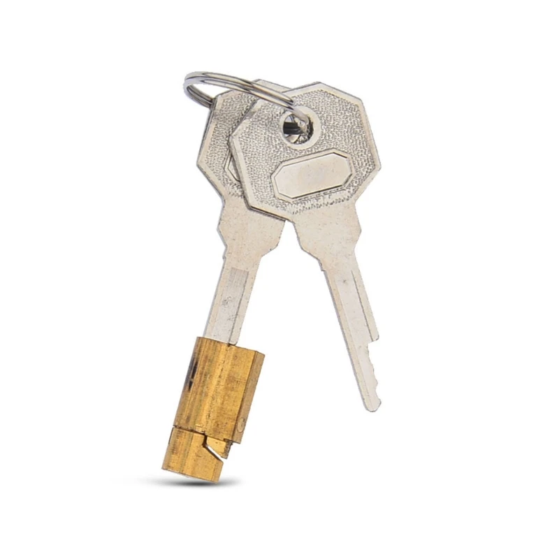 Врезной замок из нержавеющей стали 4 шт. для спален и отдельных комнат с ключом 37JD