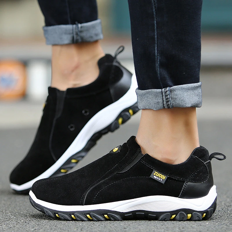 

Hard-Wearing men casual shoes Loafers Shoes Outdoors Breathable Flock Male shoes fahion Walking Comfortable Shoes S11310-S11320