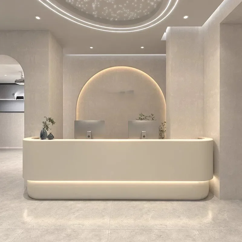 Стойка ресепшн Косметика Расширенный стол центр обслуживания клиентов