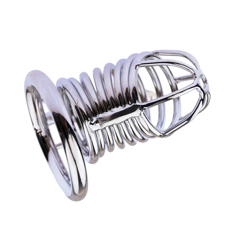 BDSM Sex Toys for Men Male Chastity Device Penis Lock Erotic Bondage Husband Loyalty  Big Metal Cock Cage Gay Testicle Jewelry images - 6