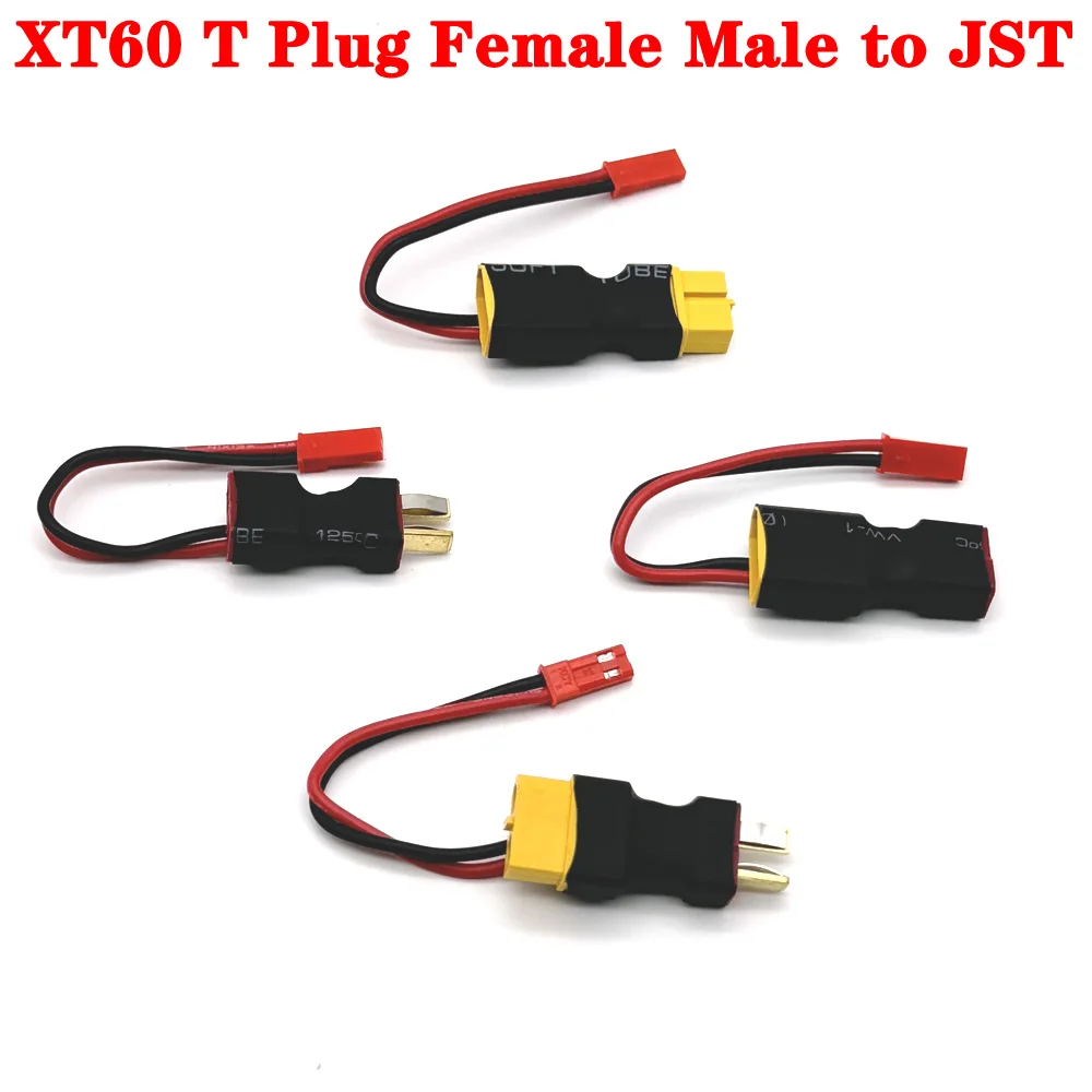 1/2/3 шт. штекер XT XT60 гнездовой Штекер JST Коннектор адаптер кабель LiPo Регулировка