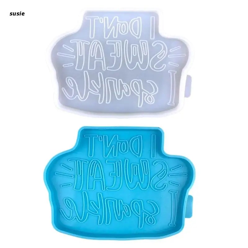 

X7YA Silicone Tray Molds Epoxy Resin Casting Molds for DIY Casting Home Decoration